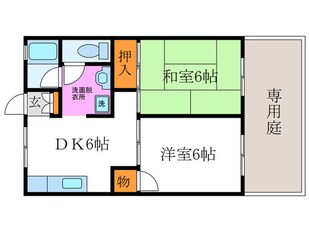 パレーシャル松田の物件間取画像